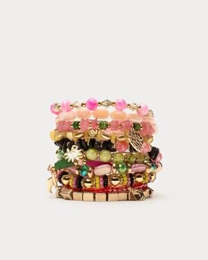 Frances Valentine Palm Royale Stacked Bracelet